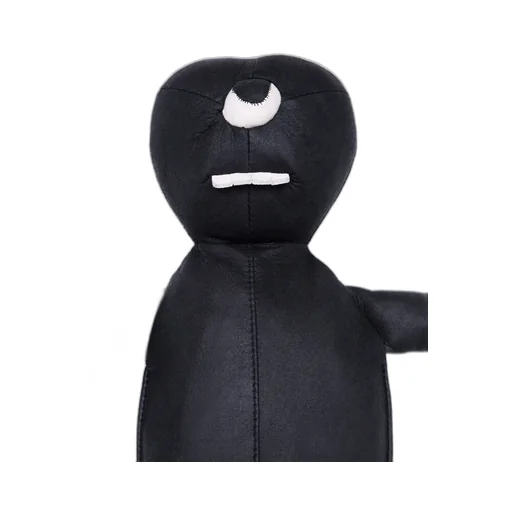 Rick Owens Hun Cyclop In Black Lamb Leather
