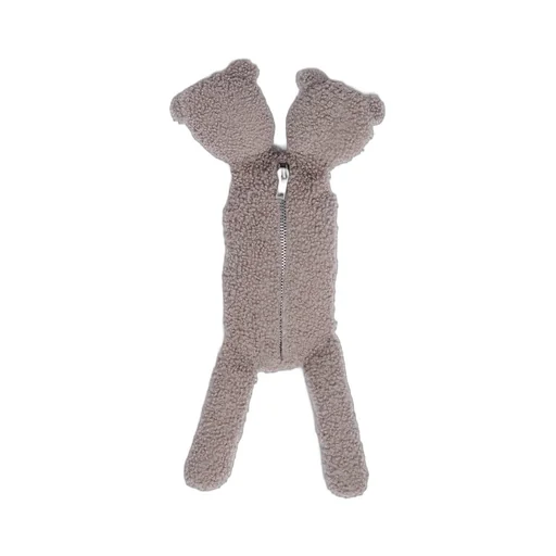 Rick Owens Hun Siamese Bear In Dark Dust Lamb Shearling