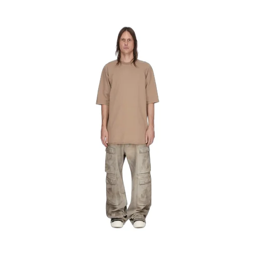 Drkshdw Temple Jumbo Ss T In Flesh Compact Heavy Jersey