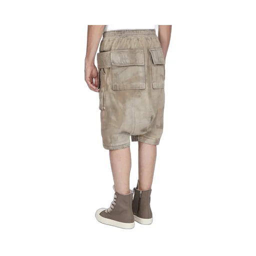 Drkshdw Temple Creatch Cargo Pods In Dust 13Oz Wash Denim