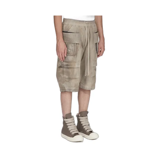 Drkshdw Temple Creatch Cargo Pods In Dust 13Oz Wash Denim