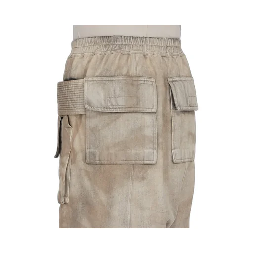 Drkshdw Temple Creatch Cargo Pods In Dust 13Oz Wash Denim