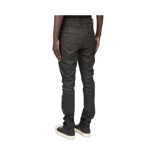 Drkshdw Temple Detroit Cut In Deep Black Stretch Denim
