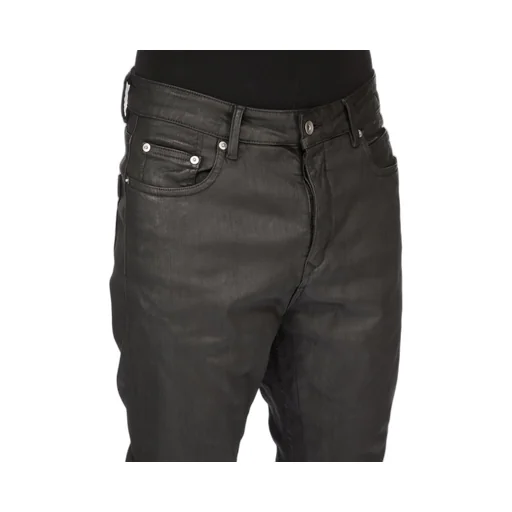 Drkshdw Temple Detroit Cut In Deep Black Stretch Denim