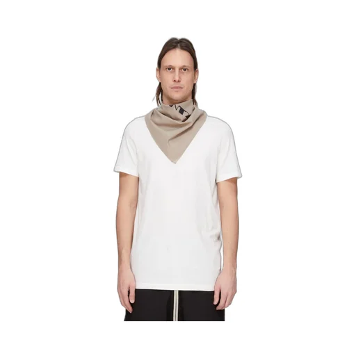 Drkshdw Concordians Bandana In Dirty Pearl/Black Cotton