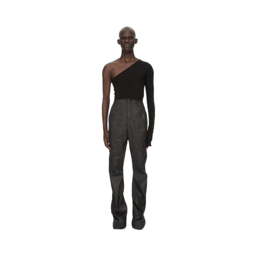 Drkshdw Temple Dirt Bolan In Deep Black Stretch Denim