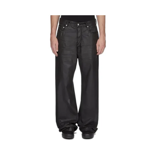 Drkshdw Temple Geth Jeans In Black 8Oz Deep Black Denim