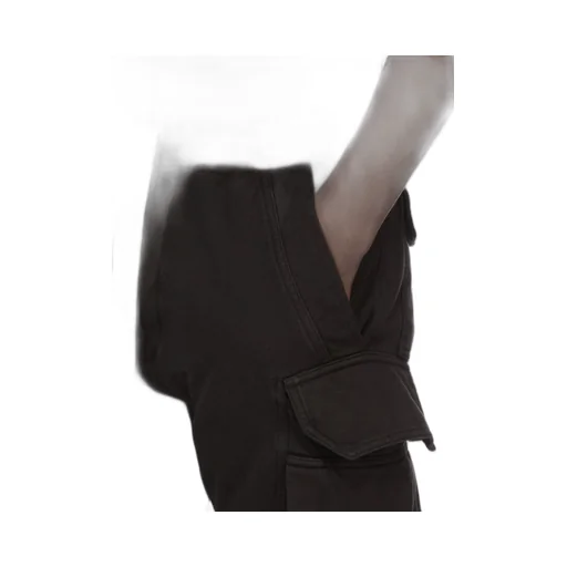 Drkshdw Temple Mastodon Cut In Deep Black Stretch Denim