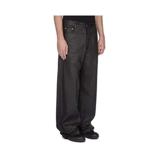 Drkshdw Temple Geth Jeans In Black 8Oz Deep Black Denim