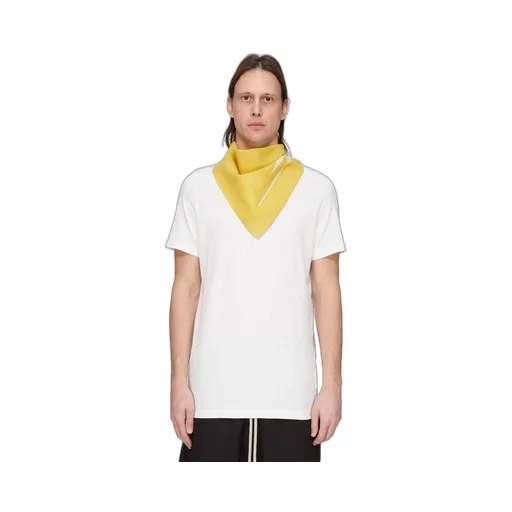 Drkshdw Concordians Bandana In Lemon/Pearl Cotton