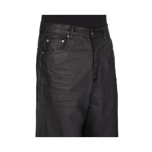 Drkshdw Temple Geth Jeans In Black 8Oz Deep Black Denim