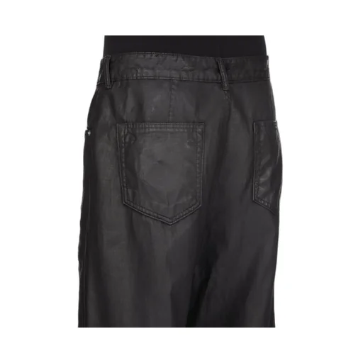 Drkshdw Temple Geth Jeans In Black 8Oz Deep Black Denim