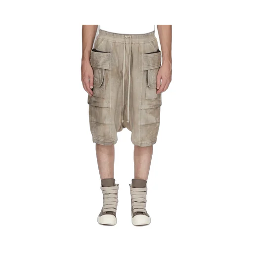 Drkshdw Temple Creatch Cargo Pods In Dust 13Oz Wash Denim