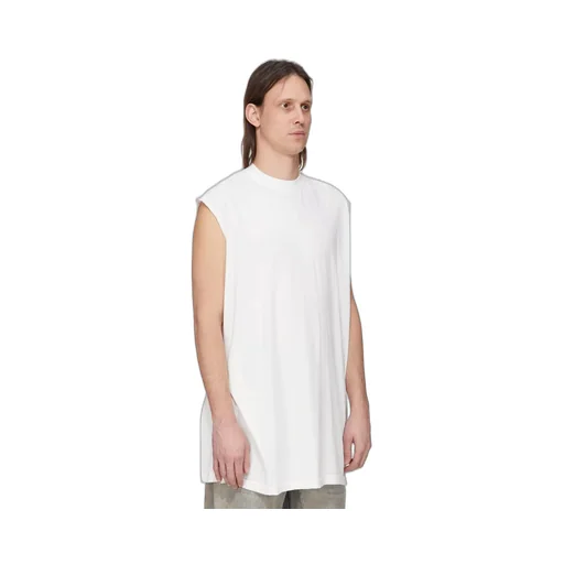 Drkshdw Concordians Tarp T In Milk Medium Weight Cotton Jersey