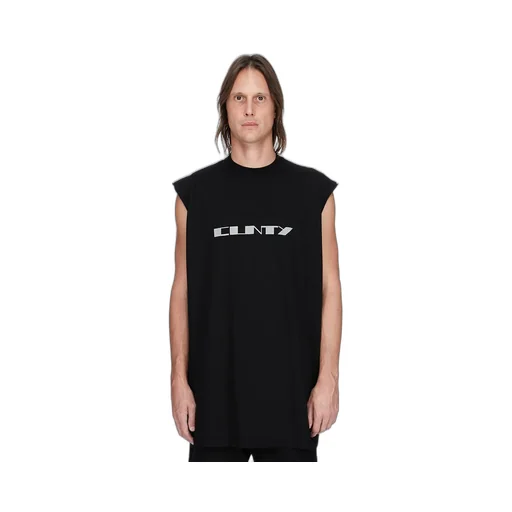 Drkshdw Concordians Tarp T In Black/Pearl Medium Weight Cotton Jersey