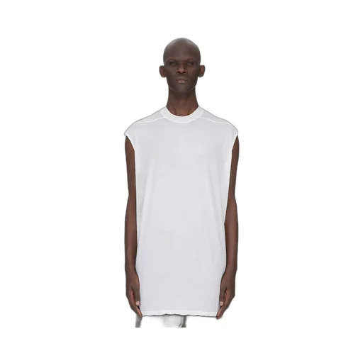 Drkshdw Concordians Tarp T In Milk Cotton Gauze Jersey
