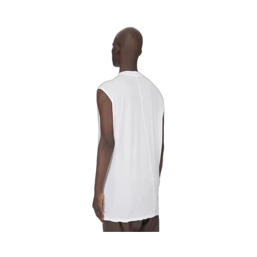 Drkshdw Concordians Tarp T In Milk Cotton Gauze Jersey