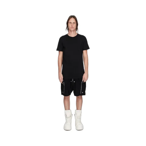Drkshdw Concordians Level T In Black Medium Weight Cotton Jersey