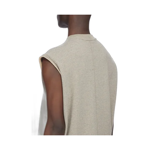 Drkshdw Concordians Tarp T In Melange Grey Felpa Jersey