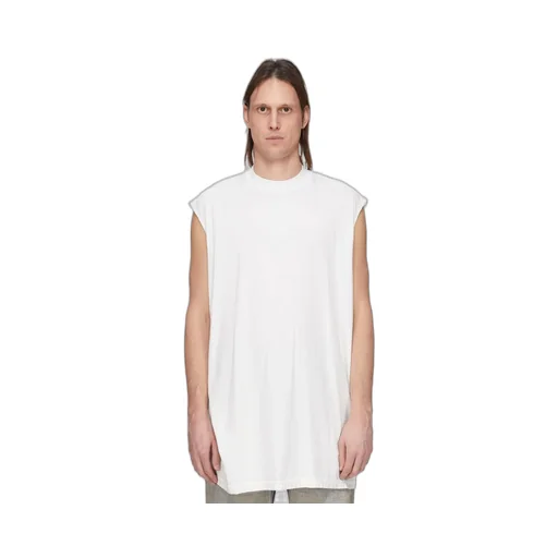 Drkshdw Concordians Tarp T In Milk Medium Weight Cotton Jersey