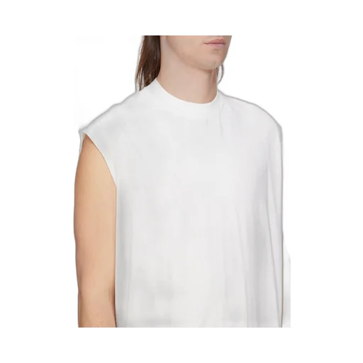 Drkshdw Concordians Tarp T In Milk Medium Weight Cotton Jersey