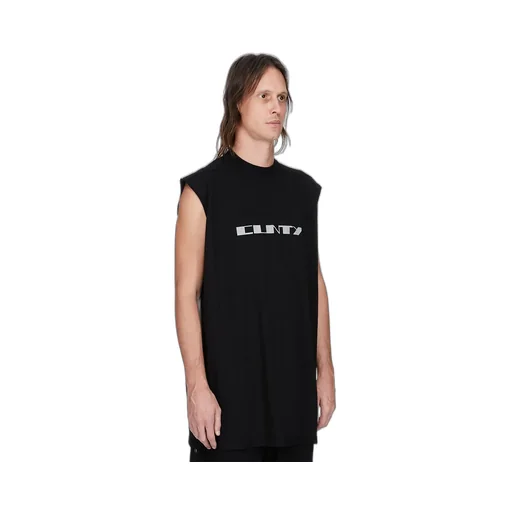 Drkshdw Concordians Tarp T In Black/Pearl Medium Weight Cotton Jersey