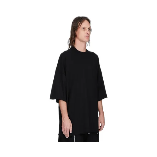 Drkshdw Concordians Tommy T In Black Medium Weight Cotton Jersey