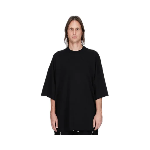 Drkshdw Concordians Tommy T In Black Medium Weight Cotton Jersey