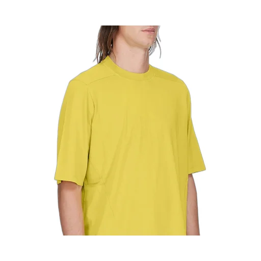 Drkshdw Concordians Walrus T In Lemon Medium Weight Cotton Jersey