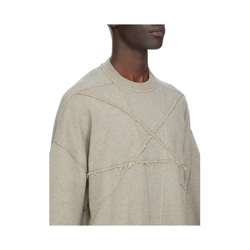 Drkshdw Concordians Tommy T In Melange Grey Felpa Jersey