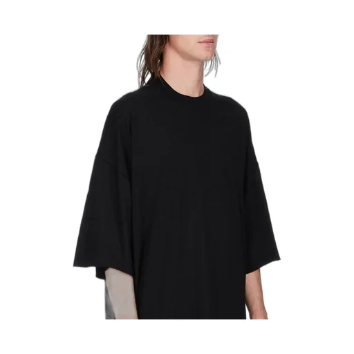 Drkshdw Concordians Tommy T In Black Medium Weight Cotton Jersey
