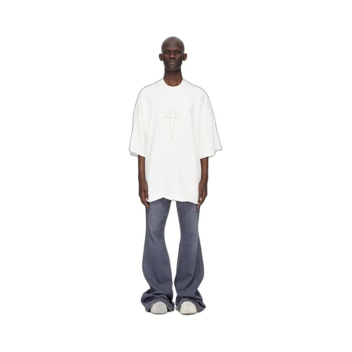 Drkshdw Concordians Tommy T In Milk/Pearl Furka Heavy Sweatshirt