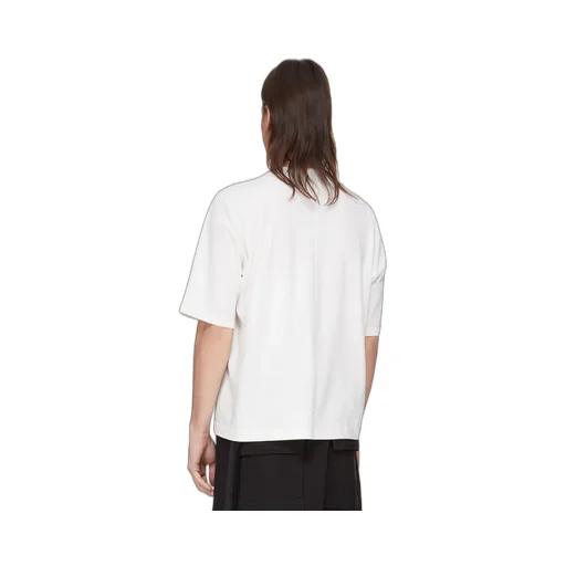 Drkshdw Concordians Walrus T In Milk Medium Weight Cotton Jersey