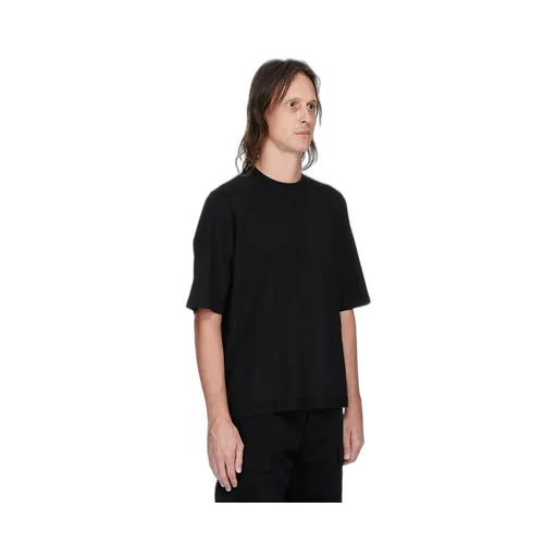 Drkshdw Concordians Walrus T In Black Medium Weight Cotton Jersey