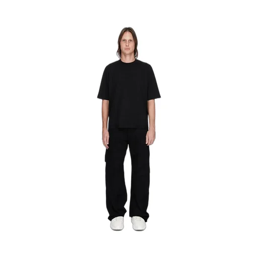 Drkshdw Concordians Walrus T In Black Medium Weight Cotton Jersey