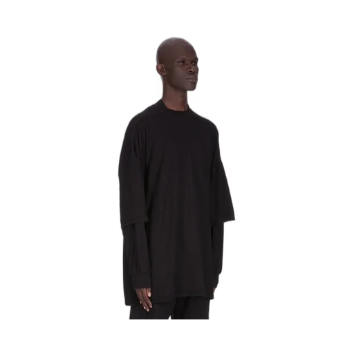 Drkshdw Concordians Tommy Hustler Sweat In Black Medium Weight Cotton Jersey