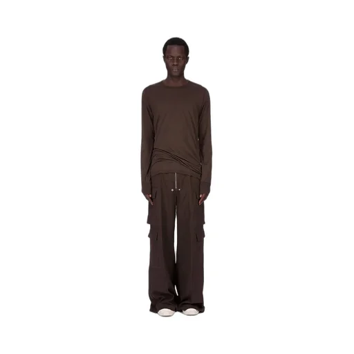 Drkshdw Concordians Ls Level T In Dark Dust Cotton Gauze Jersey
