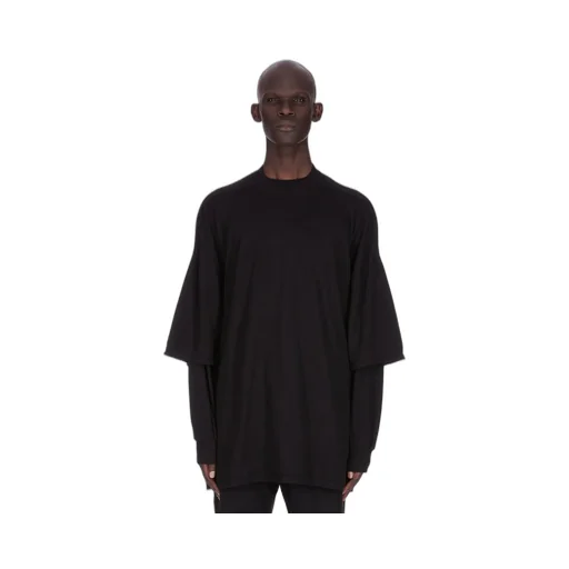 Drkshdw Concordians Tommy Hustler Sweat In Black Medium Weight Cotton Jersey