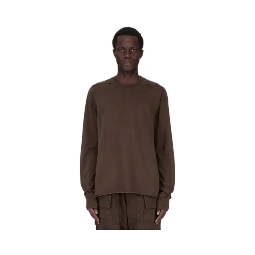Drkshdw Concordians Crewneck Sweat In Dark Dust Compact Heavy Jersey.
