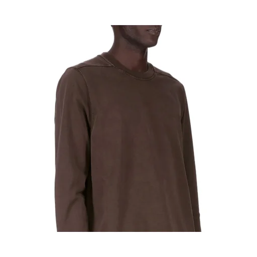 Drkshdw Concordians Crewneck Sweat In Dark Dust Compact Heavy Jersey.