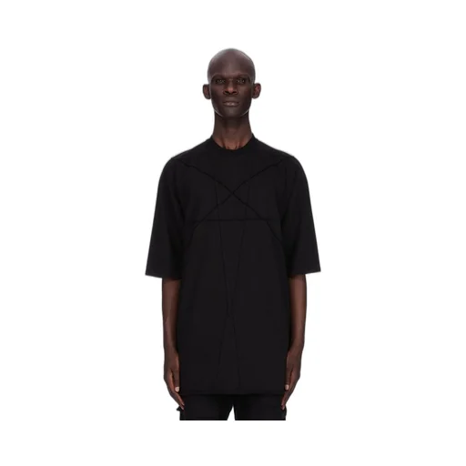 Drkshdw Concordians Jumbo Ss T In Black Compact Heavy Jersey