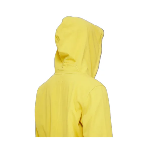 Drkshdw Concordians Jumbo Gimp Hoodie In Lemon Compact Heavy Jersey