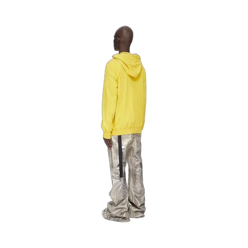 Drkshdw Concordians Jumbo Gimp Hoodie In Lemon Compact Heavy Jersey