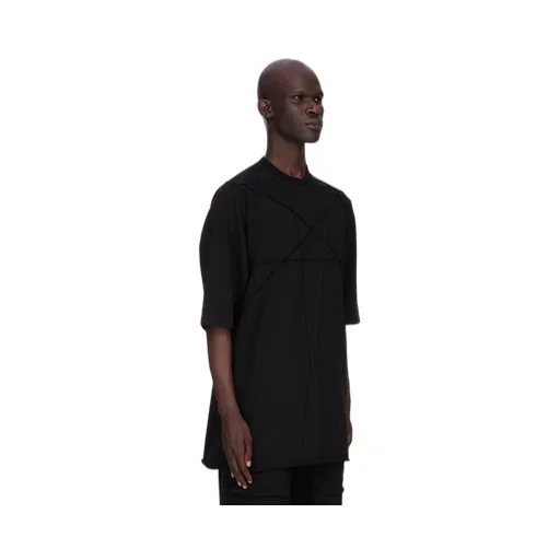 Drkshdw Concordians Jumbo Ss T In Black Compact Heavy Jersey