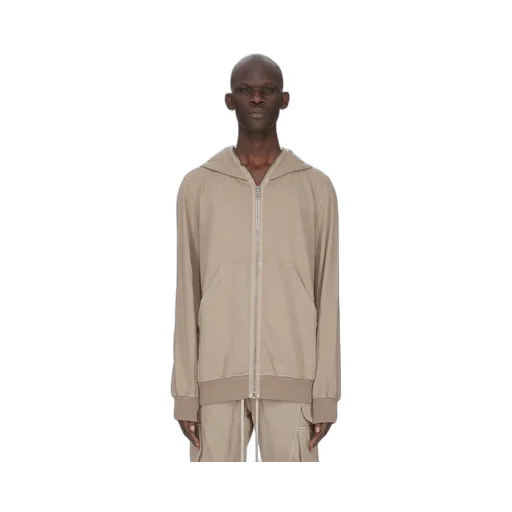 Drkshdw Concordians Jumbo Gimp Hoodie In Dirty Pearl Compact Heavy Jersey