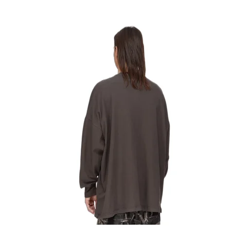 Drkshdw Concordians Tommy Ls Sweat In Drkdust Double Brushed Jersey