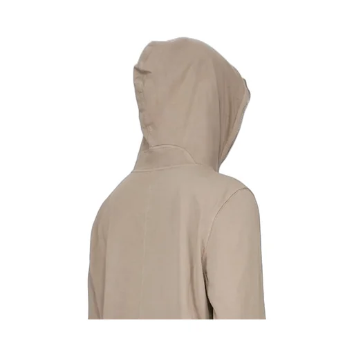 Drkshdw Concordians Jumbo Gimp Hoodie In Dirty Pearl Compact Heavy Jersey