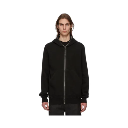 Drkshdw Concordians Jumbo Gimp Hoodie In Black Compact Heavy Jersey