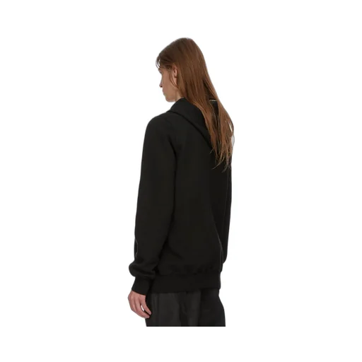 Drkshdw Concordians Jumbo Gimp Hoodie In Black Compact Heavy Jersey