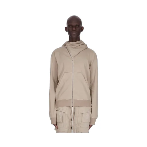 Drkshdw Concordians Mountain Hoodie In Pearl Compact Heavy Jersey